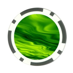 Green Poker Chip (10 Pack) by Siebenhuehner