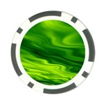 Green Poker Chip (10 Pack) Front