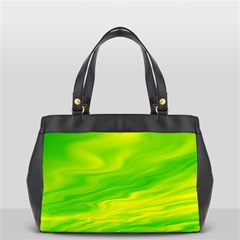 Green Oversize Office Handbag (one Side) by Siebenhuehner