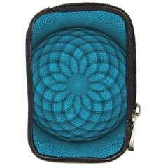 Spirograph Compact Camera Leather Case by Siebenhuehner