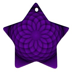 Spirograph Star Ornament by Siebenhuehner