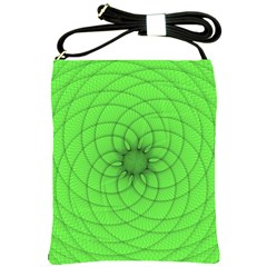 Spirograph Shoulder Sling Bag by Siebenhuehner