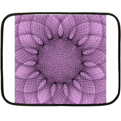 Mandala Mini Fleece Blanket (two Sided) by Siebenhuehner