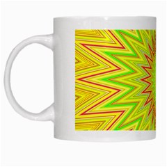 Mandala White Coffee Mug by Siebenhuehner