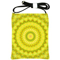 Mandala Shoulder Sling Bag by Siebenhuehner