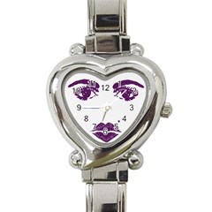 Beauty Time Heart Italian Charm Watch  by Contest1704350