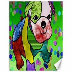 Pug Canvas 12  X 16  (unframed) by Siebenhuehner