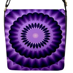 Mandala Flap Closure Messenger Bag (small) by Siebenhuehner