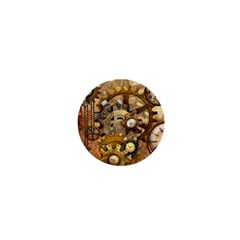 Steampunk 1  Mini Button Magnet by Ancello