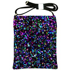 Glitter 1 Shoulder Sling Bag by MedusArt