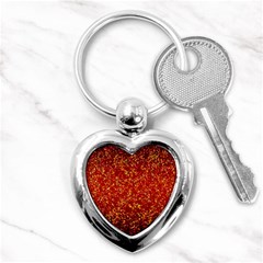 Glitter 3 Key Chain (heart) by MedusArt