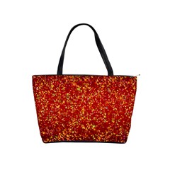 Glitter 3 Large Shoulder Bag by MedusArt