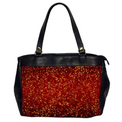 Glitter 3 Oversize Office Handbag (one Side) by MedusArt