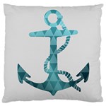 Chevron Anchor Large Cushion Case (Single Sided)  Front