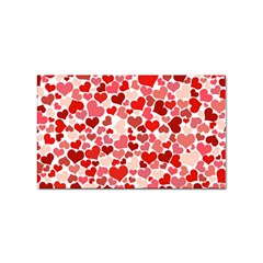  Pretty Hearts  Sticker 100 Pack (rectangle)