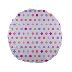 Love Dots 15  Premium Round Cushion  Front