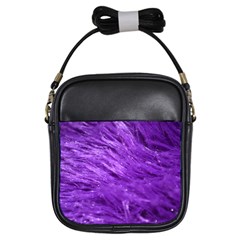 Purple Tresses Girl s Sling Bag by FunWithFibro