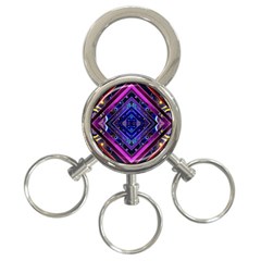 Galaxy 3-ring Key Chain