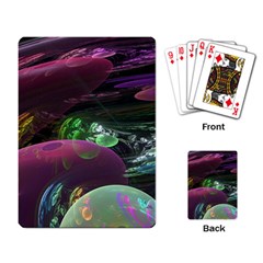 Creation Of The Rainbow Galaxy, Abstract Playing Cards Single Design by DianeClancy