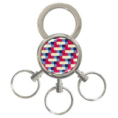 Hearts 3-ring Key Chain by Siebenhuehner