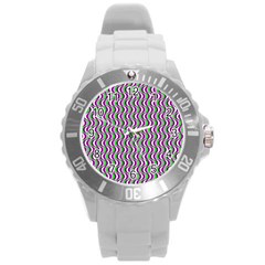 Pattern Plastic Sport Watch (large) by Siebenhuehner