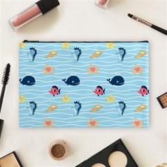 Fun Fish Of The Ocean Cosmetic Bag (large) by StuffOrSomething