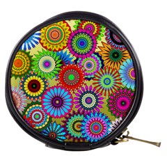 Psychedelic Flowers Mini Makeup Case by StuffOrSomething