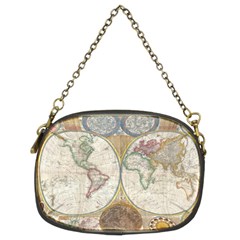 1794 World Map Chain Purse (two Sided)  by StuffOrSomething