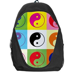 Ying Yang   Backpack Bag by Siebenhuehner