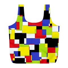 Mod Geometric Reusable Bag (l) by StuffOrSomething