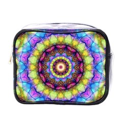 Rainbow Glass Mini Travel Toiletry Bag (one Side) by Zandiepants