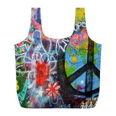 Prague Graffiti Reusable Bag (l) by StuffOrSomething