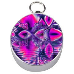 Rose Crystal Palace, Abstract Love Dream  Silver Compass by DianeClancy