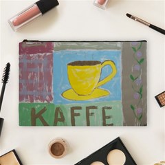 Kaffe Painting Cosmetic Bag (large) by StuffOrSomething