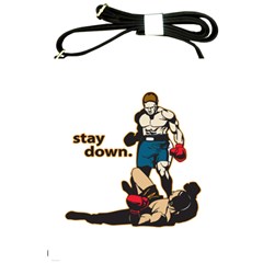 Stay Down Boxing Shoulder Sling Bag by MegaSportsFan