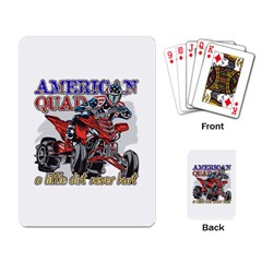 American Quad Playing Cards Single Design