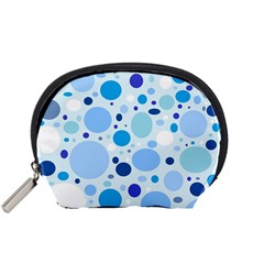 Bubbly Blues Mini Zipper Pouch by StuffOrSomething