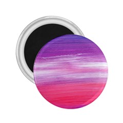 Abstract In Pink & Purple 2 25  Button Magnet by StuffOrSomething