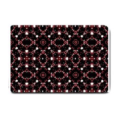 Futuristic Dark Pattern Small Door Mat