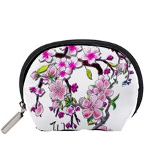 Cherry Bloom Spring Accessories Pouch (small) by TheWowFactor