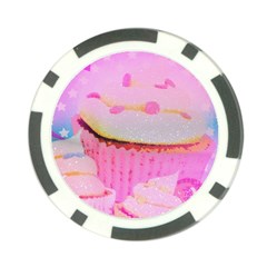 Cupcakes Covered In Sparkly Sugar Poker Chip by StuffOrSomething