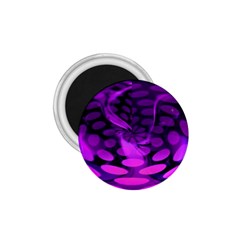 Abstract In Purple 1 75  Button Magnet