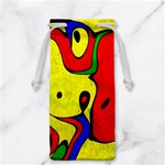 Abstract Jewelry Bag Back