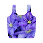 Purple Wildflowers For Fms Reusable Bag (M) Back