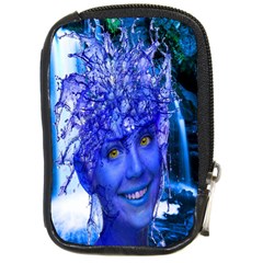 Water Nymph Compact Camera Leather Case by icarusismartdesigns