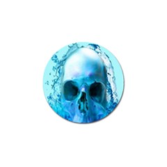 Skull In Water Golf Ball Marker by icarusismartdesigns