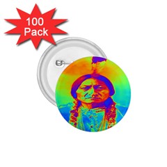 Sitting Bull 1 75  Button (100 Pack) by icarusismartdesigns