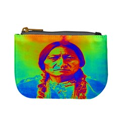 Sitting Bull Coin Change Purse by icarusismartdesigns