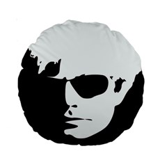 Warhol 15  Premium Round Cushion  by icarusismartdesigns