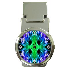 Alien Snowflake Money Clip With Watch by icarusismartdesigns